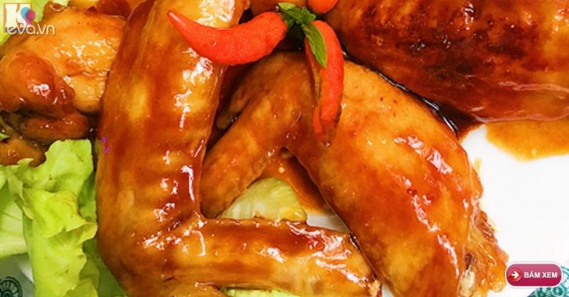 Gà rán sốt bưởi