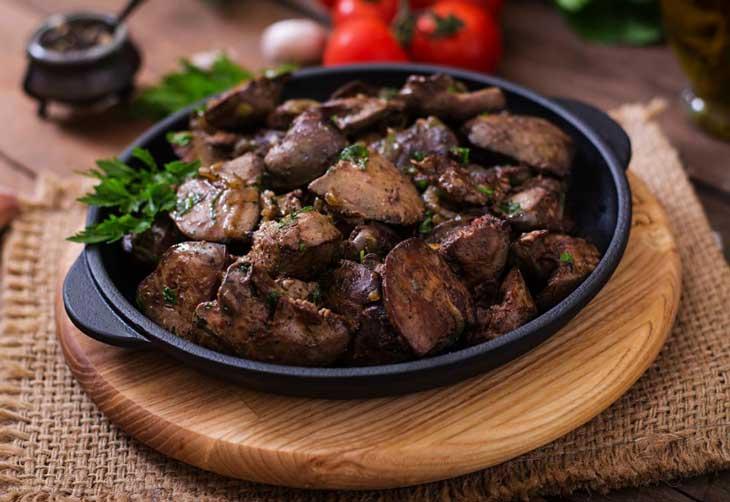 Gan động vật có tác dụng chống bạc tóc