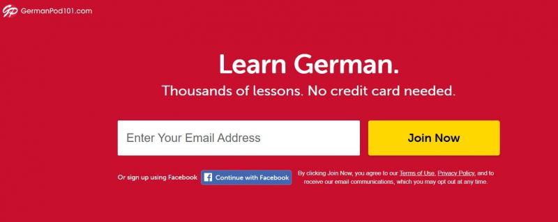 Trang web GermanPod101