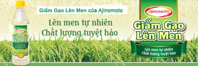 Giấm gạo lên men Ajinomoto