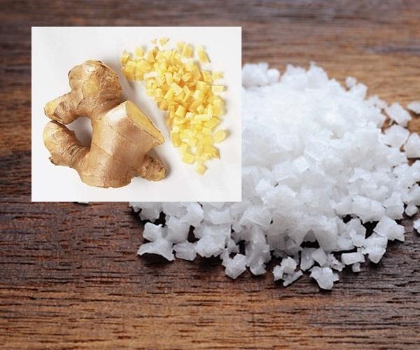 Gừng và muối là hỗn hợp giảm cân hiệu quả cho các mẹ sau khi sinh.