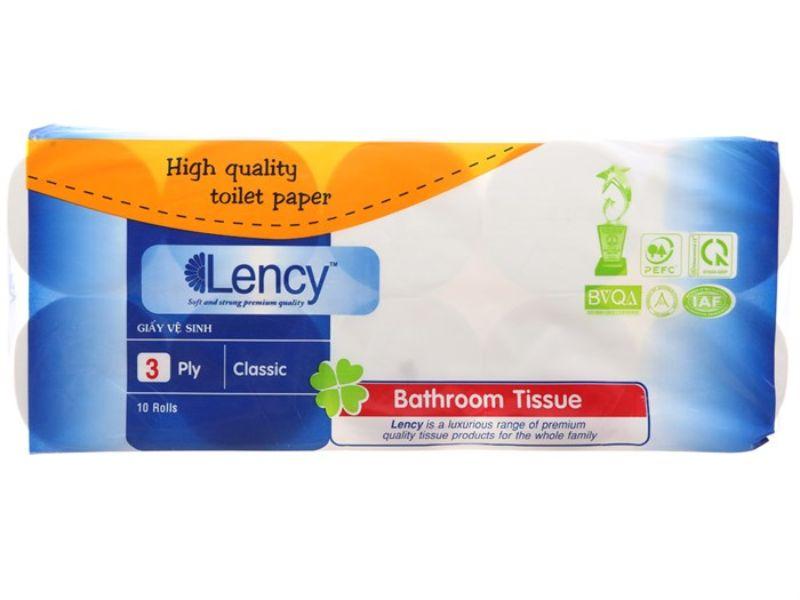 Giấy vệ sinh Lency