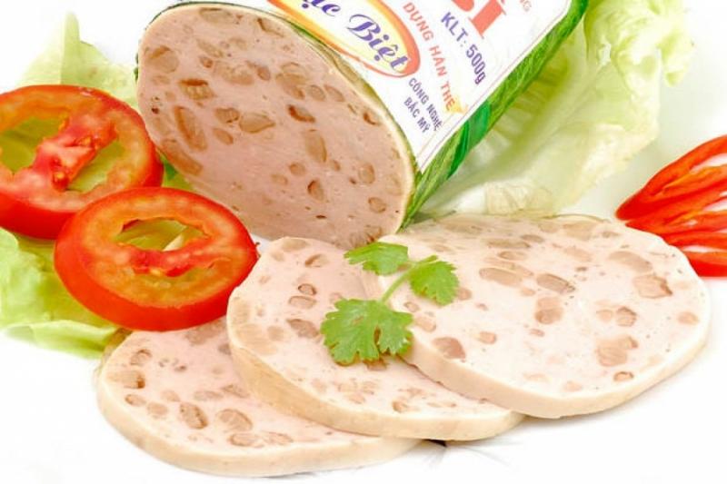 Món giò bì trông rất hấp dẫn
