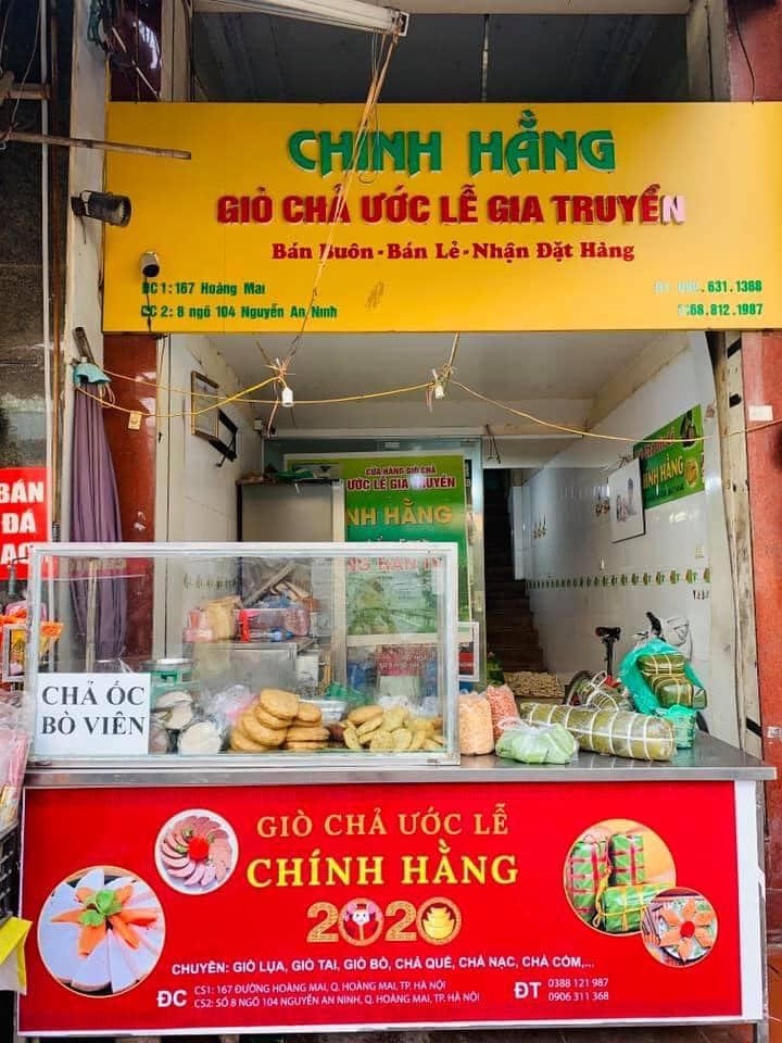 Giò chả Chính Hằng