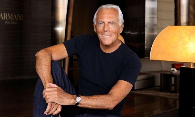 Nhà thiết kế thời trang Giorgio Armani