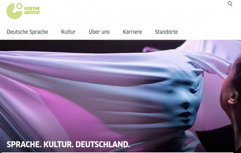 Trang web Goethe-Institut