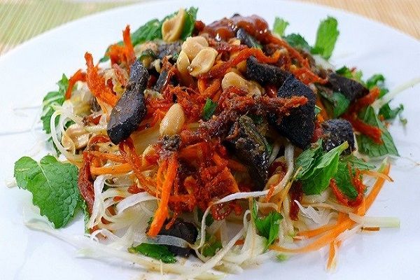 Gỏi bò khô