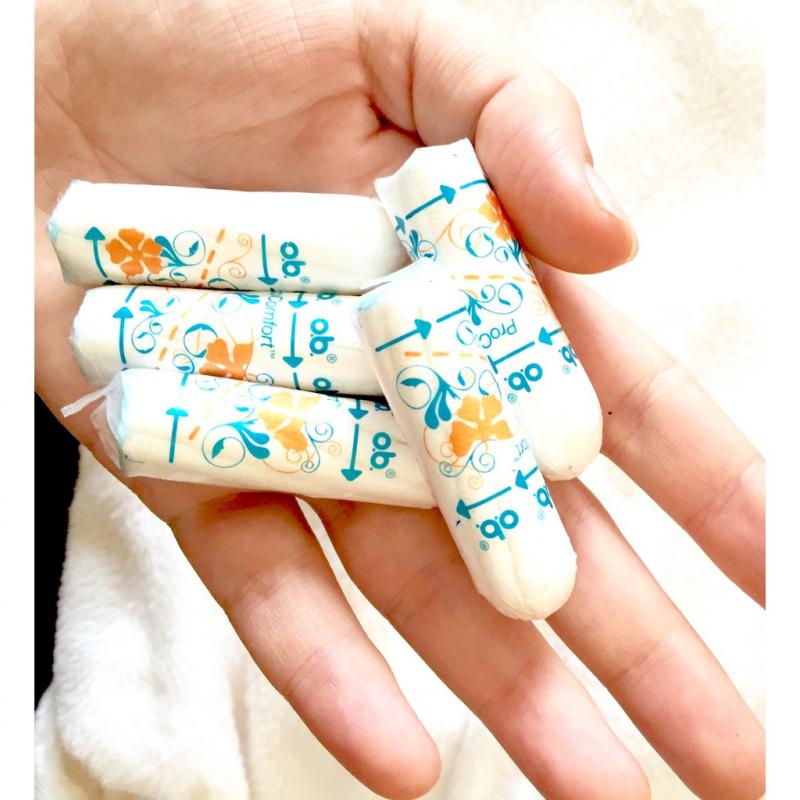 Gợi ý sản phẩm Tampon nhỏ gọn và có khả năng thấm hút tốt