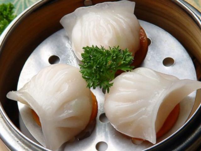 Há cảo nhân thịt lợn
