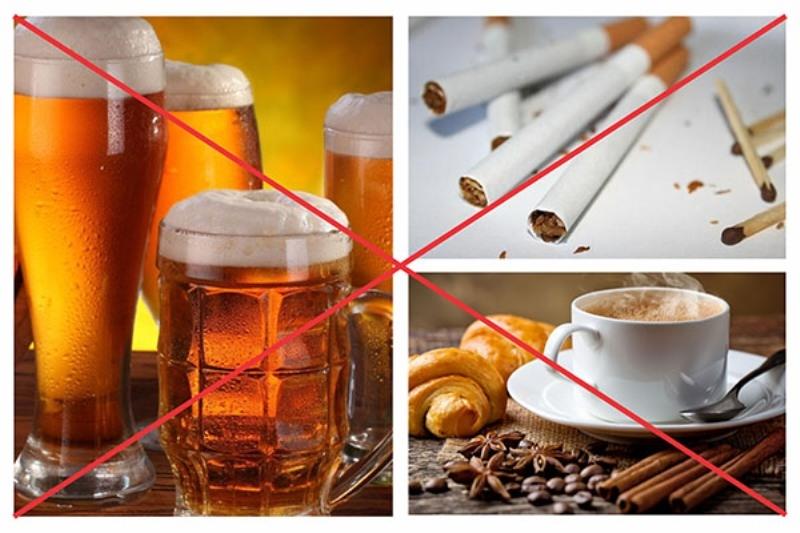 Nói không với các chất kích thích