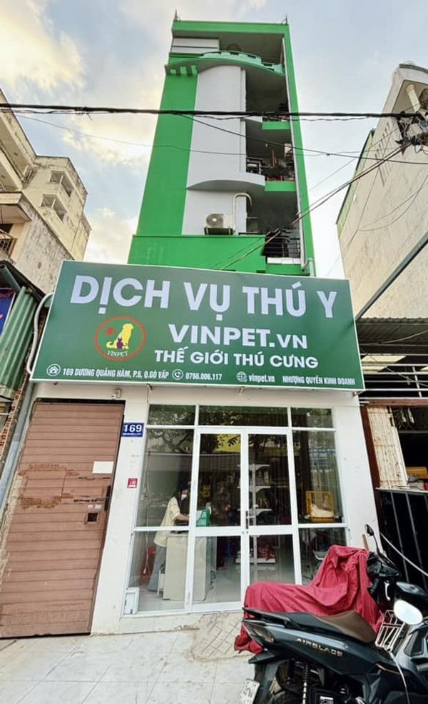 Hệ thống phòng khám thú y Vinpet.vn