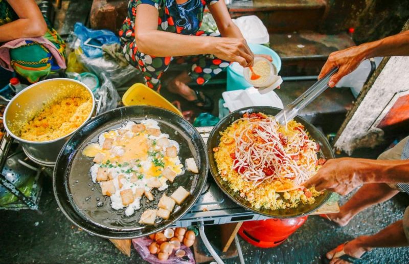 Hẻm ăn vặt giá rẻ