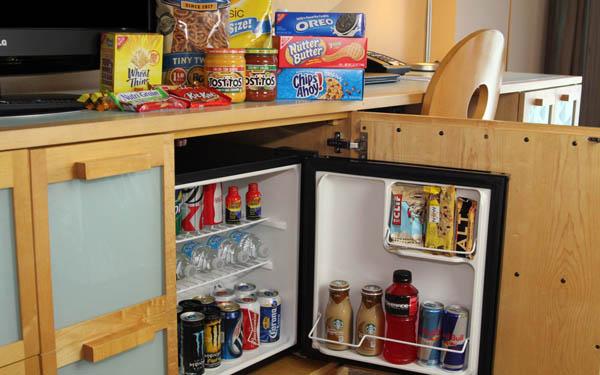 Minibar trong khách sạn