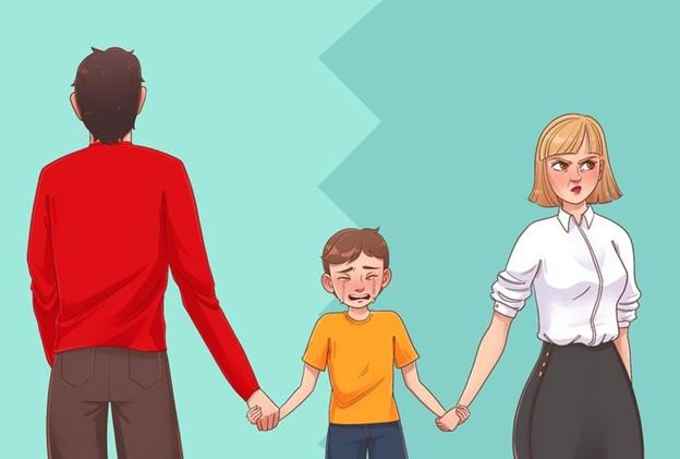 Họ không thể hiện bất kỳ hành động hay cử chỉ tình cảm nào với con
