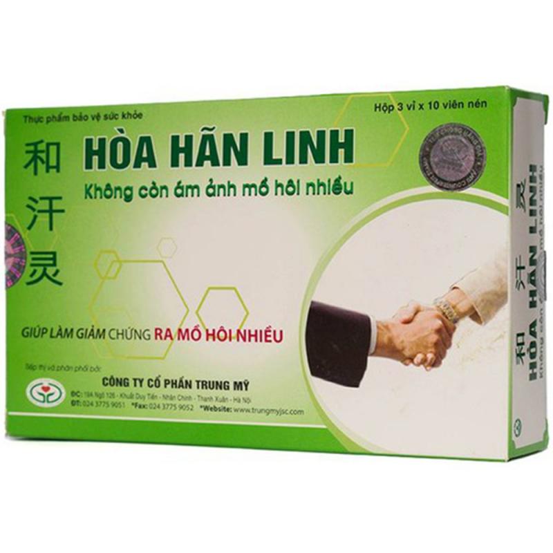 Nhà thuốc Long Châu Viên Uống Giảm Chứng Mồ Hôi Nhiều Hòa Hãn Linh