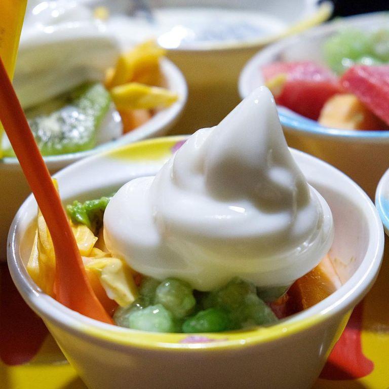 ﻿﻿Hoa quả dầm - Chè khúc bạch MyMei