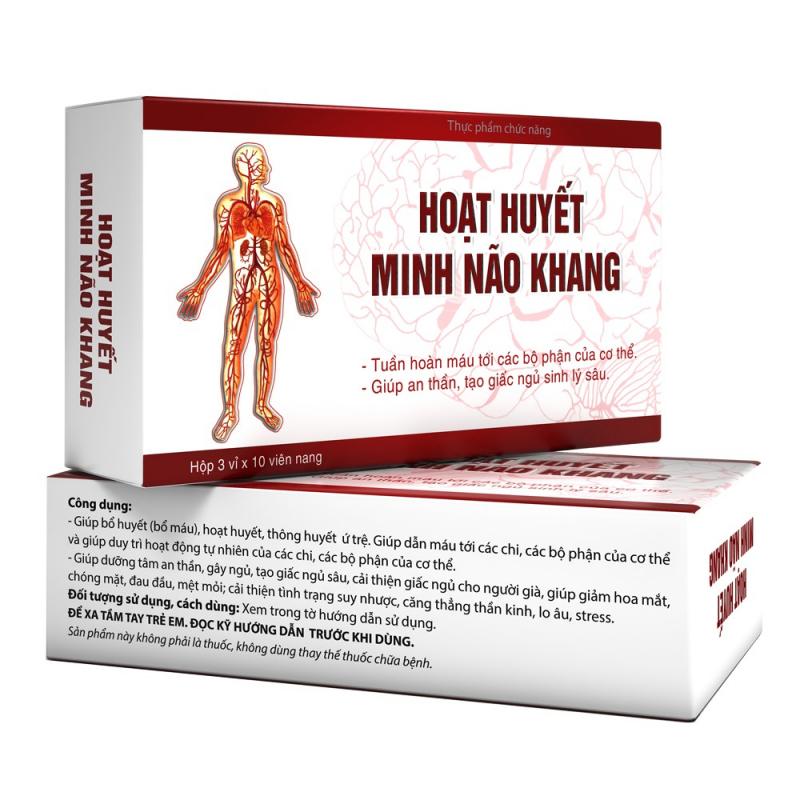 Hoạt Huyết Minh Não Khang tuần hoàn máu não