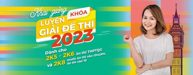 Khóa học cô Trang Anh
