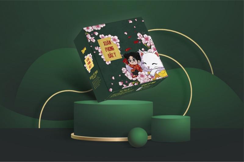 Hộp quà Tết 2023 Xuân Phong Đắc Ý