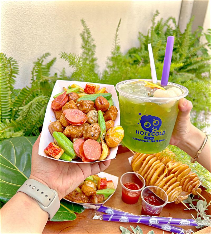Hot & Cold - Trà Sữa & Xiên Que