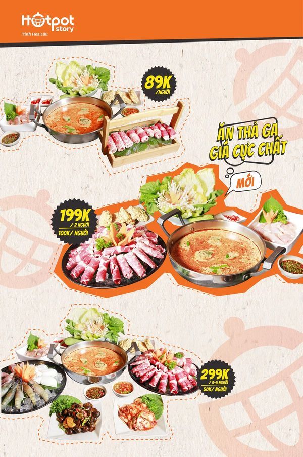 Thực đơn bắt mắt
