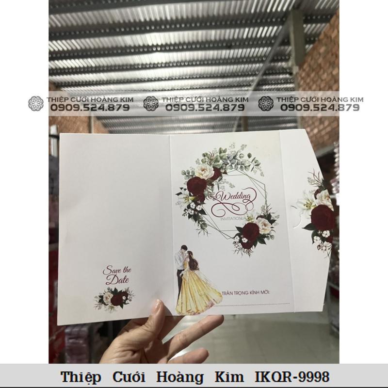 Thiệp cưới Hoàng Kim