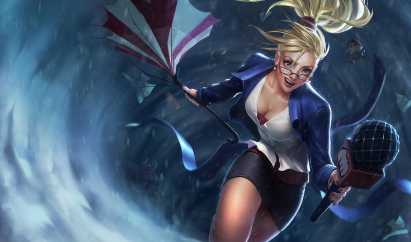 Trang phụ Janna dự báo thời tiết
