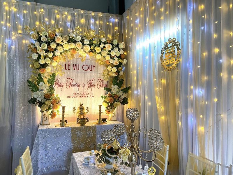 Jinn Decor - Trang trí tiệc cưới Tam Kỳ