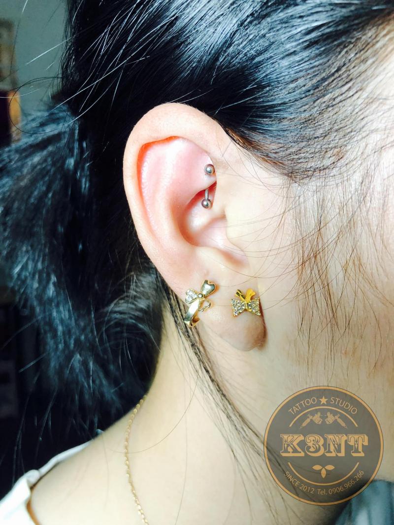 Dịch vụ xỏ khuyên tại K3nt tattoo
