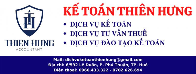 Kế Toán Thiên Hưng