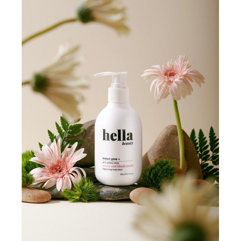 Kem body trắng da nâng tone tức thì Hella Beauty