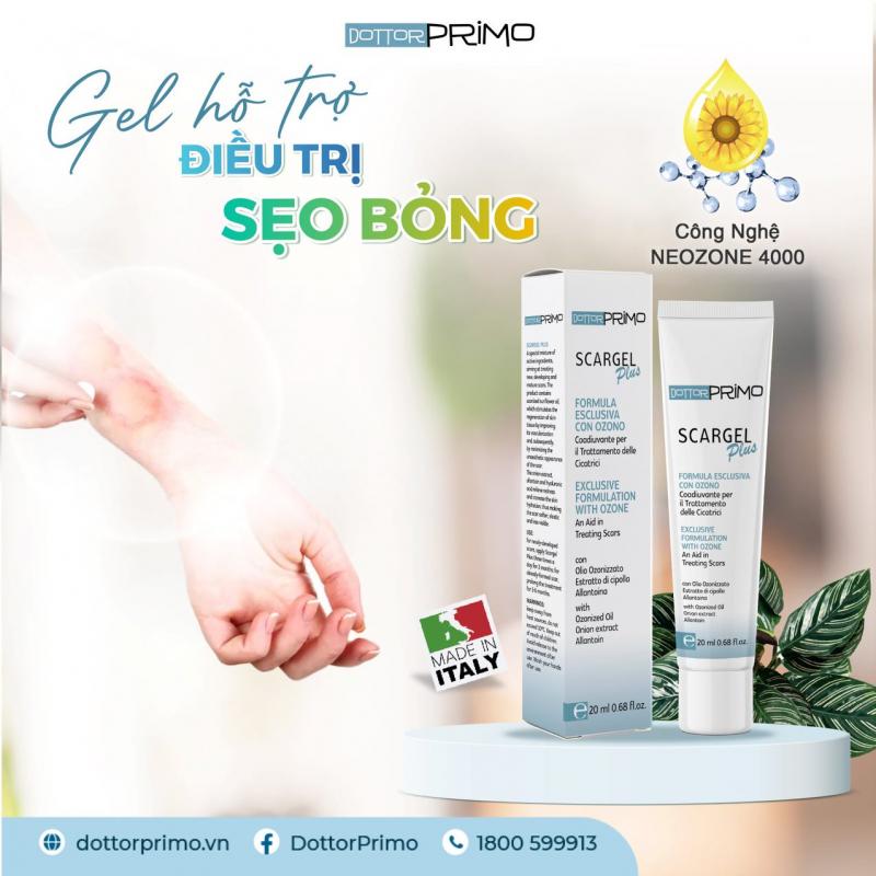 Kem bôi liền sẹo Scargel Plus 