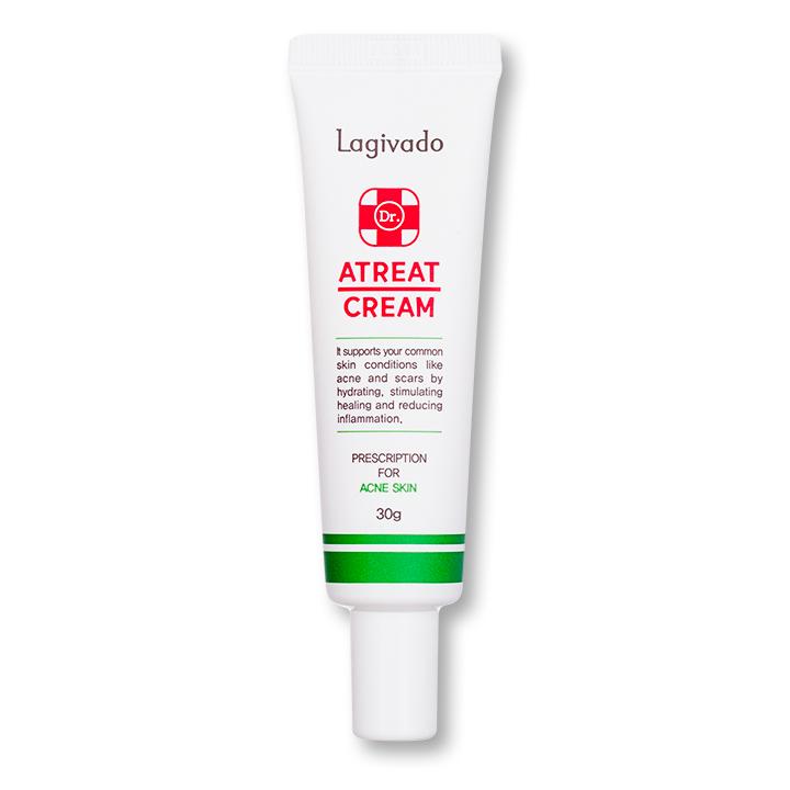 Kem chấm mụn Hàn Quốc Lagivado ngăn ngừa và phục hồi da mụn Dr. Atreat Cream