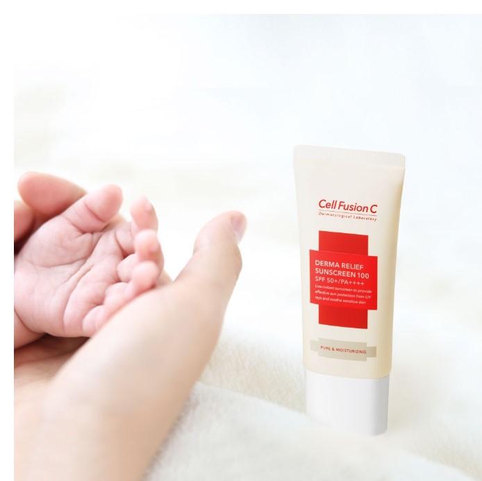 Kem chống nắng Cell Fusion C Derma Relief Suncreen 100 SPF50+ 35ml