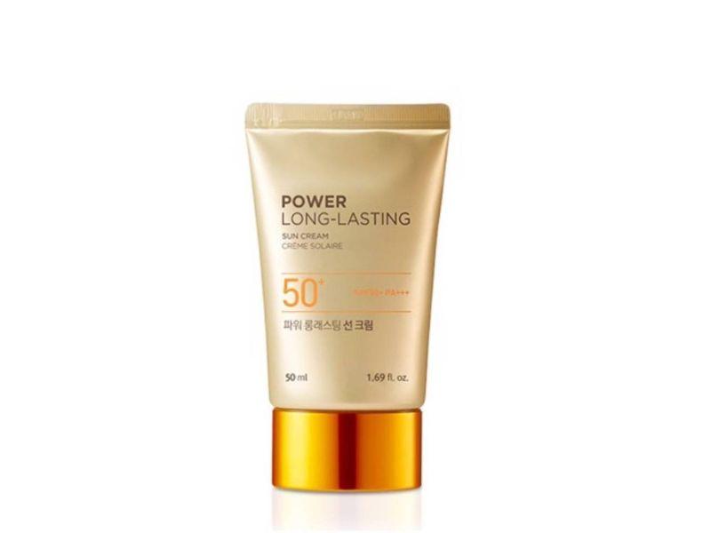 Kem chống nắng đa năng TheFaceShop Natural SunEco Power LongLasting Sun CreamSPF50+