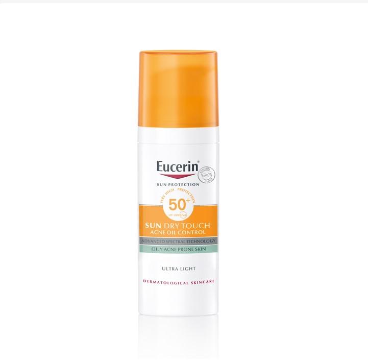 Kem chống nắng cho da nhờn mụn Eucerin Sun Gel-Cream Dry Touch Oil Control SPF50+