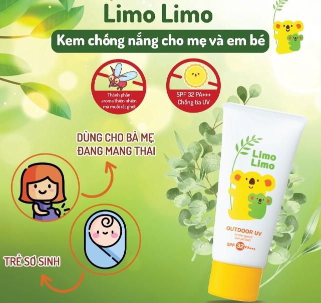 Kem chống nắng Limo Limo Meishoku