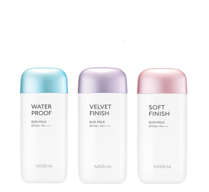 Kem chống nắng Missha Soft Finish Sun Milk SPF50+ PA+++