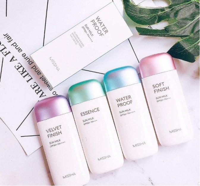 Kem chống nắng Missha Soft Finish Sun Milk SPF50+ PA+++