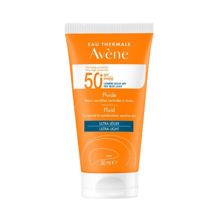 Kem chống nắng quang phổ rộng Avène Protection Fluid 50+ Blue Light
