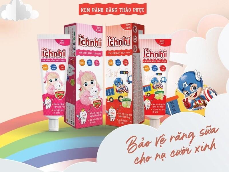 Kem đánh răng thảo dược Ích Nhi