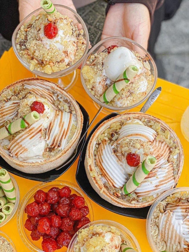 Kem Dừa Mã Lai - Hồ Quý Ly