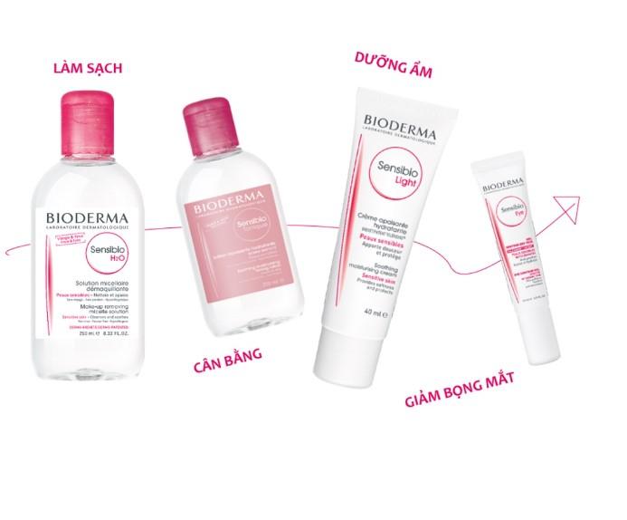 Kem dưỡng ẩm giảm bọng mắt Bioderma Sensibio Eye 15ml