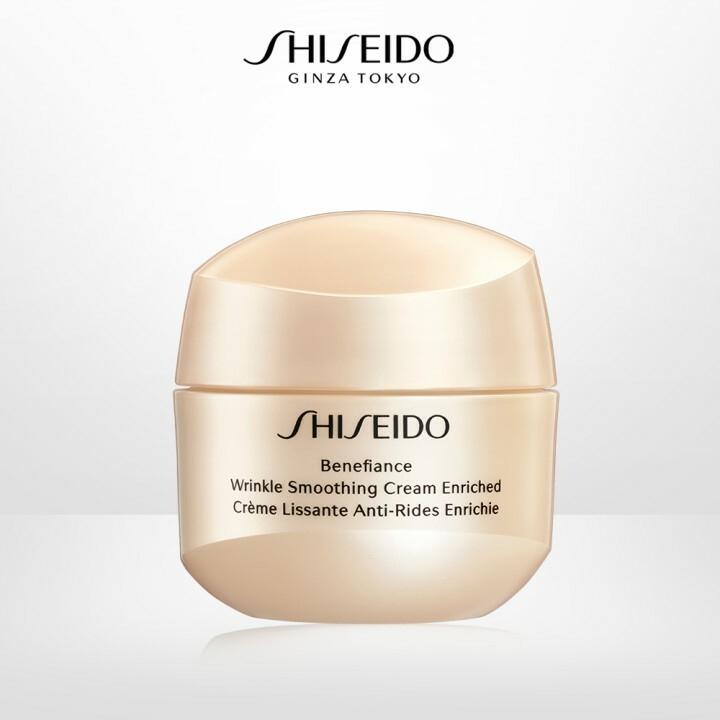 Kem dưỡng da chống lão hóa giàu ẩm Shiseido Benefiance Wrinkle Smoothing Cream Enriched
