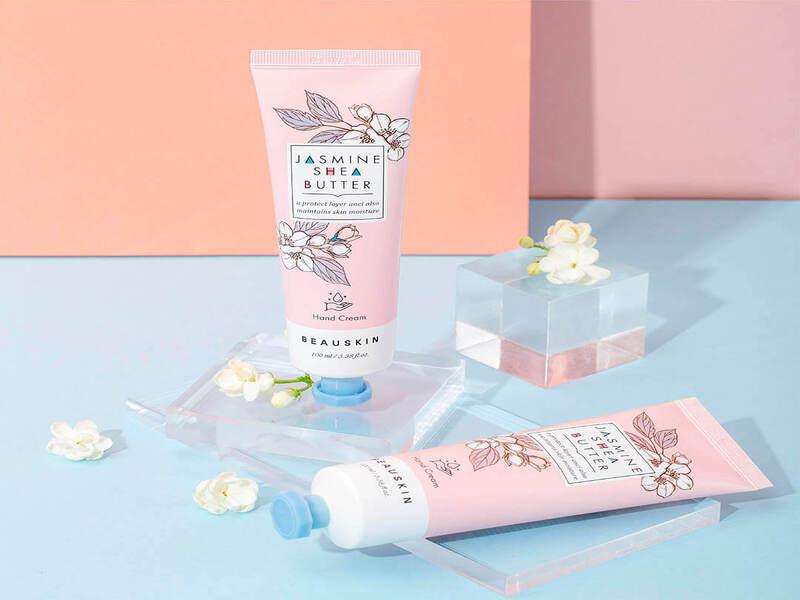 Kem dưỡng da tay Beauskin Jasmine She Butter Hand Cream hương nhài thơm mát