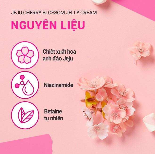 Kem dưỡng Innisfree Jeju Cherry Blossom Jelly Cream