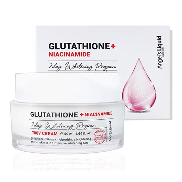 Kem dưỡng trắng làm mờ nám Angel's Liquid Glutathione Plus Niacinamide