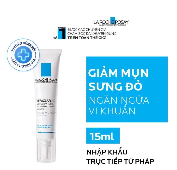 Kem giảm mụn chuyên biệt La Roche-Posay Effaclar A.I.