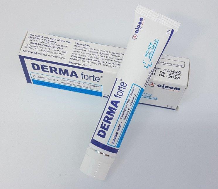 Gel giảm mụn Derma Forte