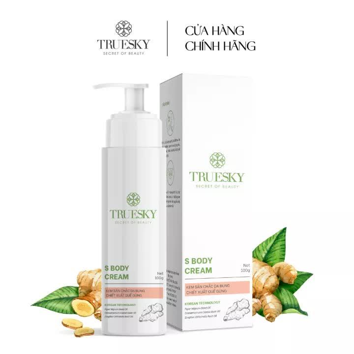 Kem tan mỡ bụng Truesky S Body Cream